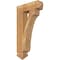 Ekena Millwork Legacy Arts & Crafts Rough Sawn Bracket, Western Red Cedar, 4"W x 16"D x 28"H BKT04X16X28LEC03RWR - alternate 1